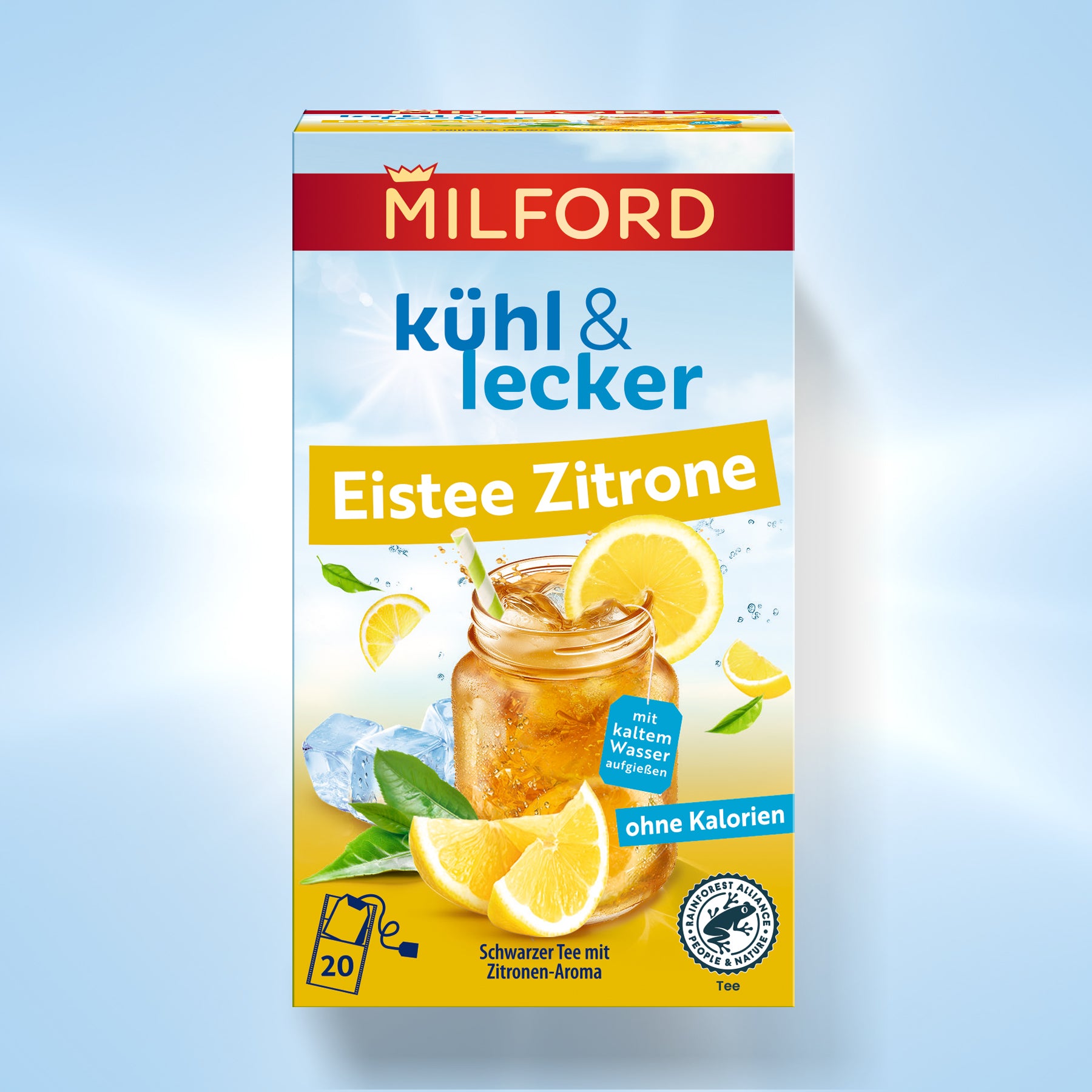 kühl & lecker Eistee Zitrone